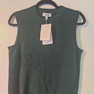 COS 100% Cotton Knit Vest